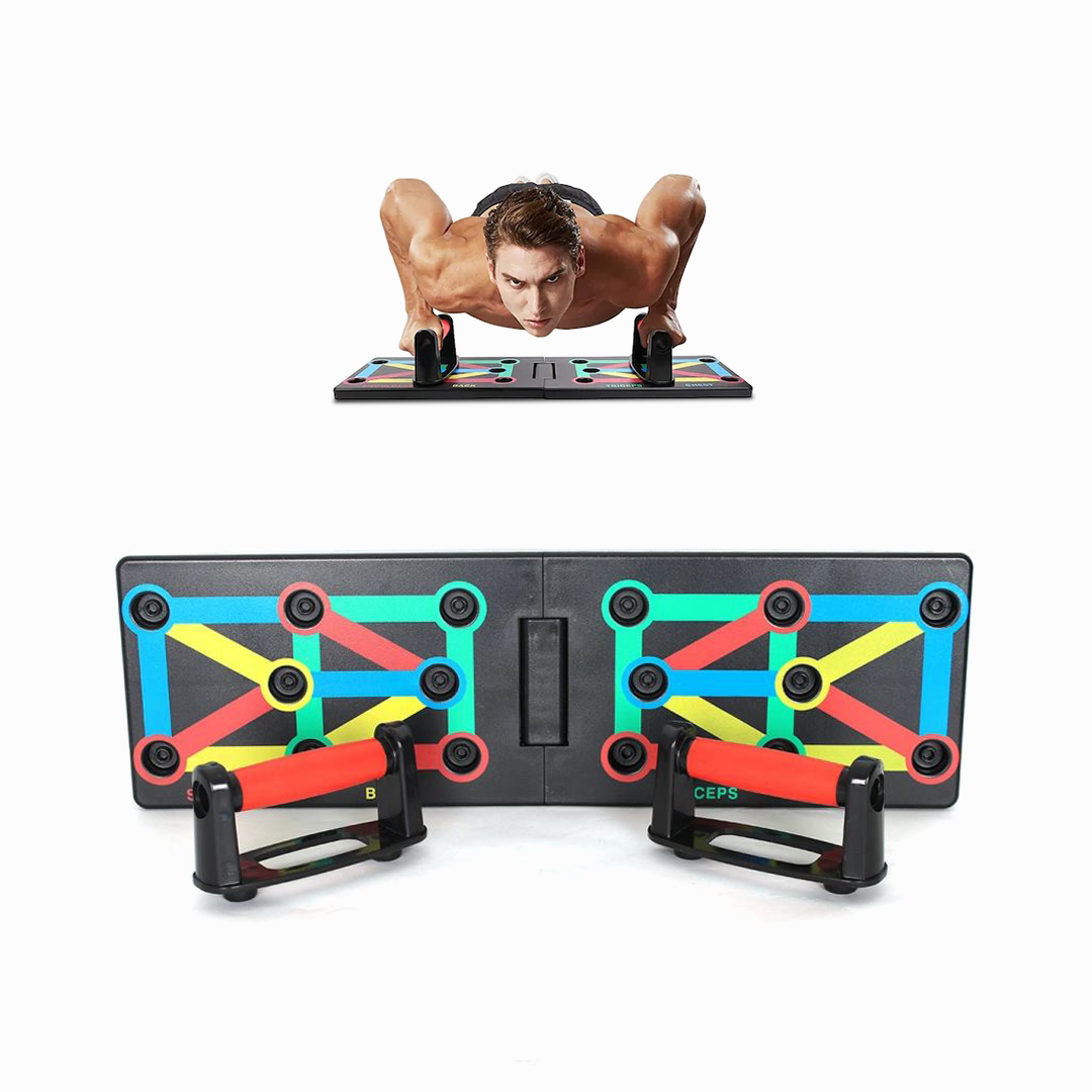 Push up bar board